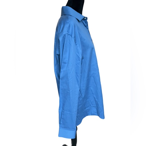 Michael Kors Slate Blue Button Down Long Sleeve Shirt Sz L NWT - Picture 9 of 16